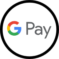 google pay circle rounded black outline logo