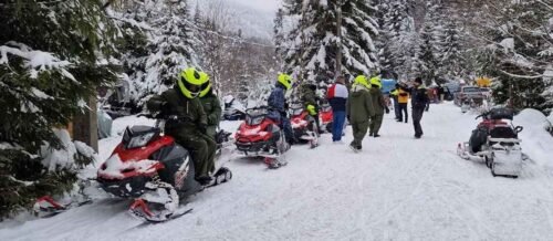 Snowmobiles טיול יום לסיניה – אופנועי שלג